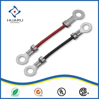  Connettore a crimpare con terminale ad anello nudo elettrico, forma a occhiello stampata 4,2 mm Terminale rotondo