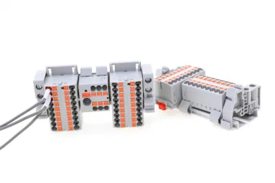  Interruzione circuito elettrico stretto terminale di distribuzione industriale 24 a 690 V.