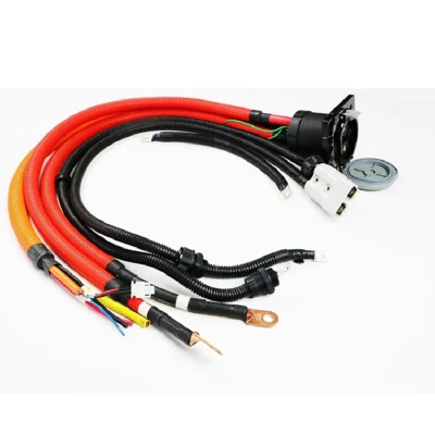  Cavo di alimentazione da 600 V 10 AWG con terminali ad anello da 3/8&quot;