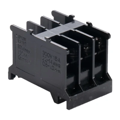  Morsettiera di ricambio per guida DIN Iedc Ba111t per connettore ad anello AWG22-14