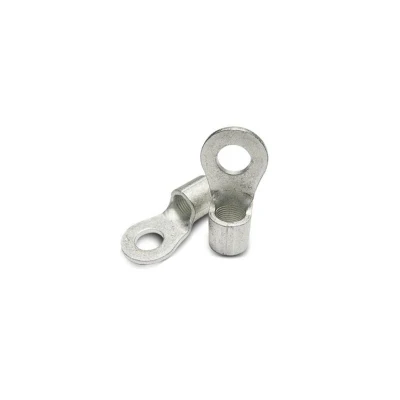 Cavo con terminazioni metalliche personalizzato, connettore elettrico stagnato, bobina in alluminio Terminali ad anello a crimpare in rame dello stelo