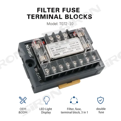 SIRN Design speciale per il circuito di controllo AC LED funzione 3 in 1 Avviso morsettiera filtro alimentatore