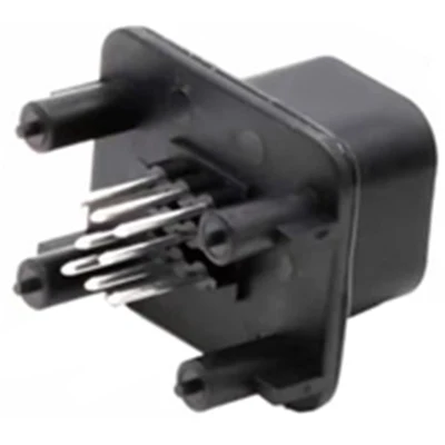  Terminale lampada elettrica con alloggiamento per cavo a crimpare in ottone a 8 pin TE 776276-1