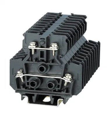  Morsettiera universale per guida DIN a doppio strato per AWG 22-14 Connettore ad anello