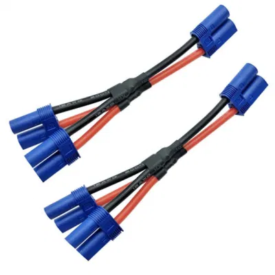  Adattatore di prolunga connettore maschio ad anello ad anello ad anello o femmina EC5 Cavo RC ESC lato caricabatteria