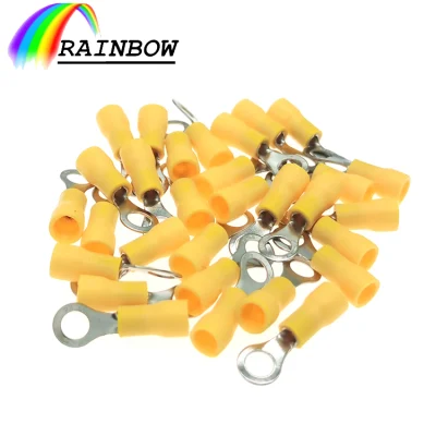  Campione gratuito Accessori per uso automobilistico RV3.5-6/3.5-8 2.5-4 mm2 37A RV3.5-6/8, aletta per cavo Terminali ad anello/connettori elettrici a crimpare/preisolati