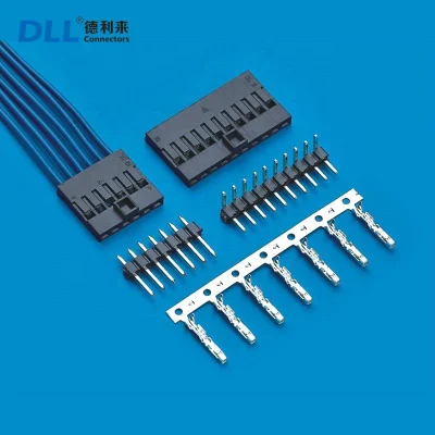  Terminali stagnati in ottone Tjc8 con passo da 2.54 mm e 6 pin per elettronica Elettrodomestici