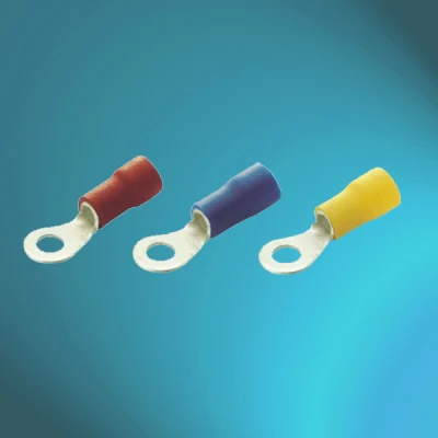  Terminali ad anello a crimpare isolati in PVC in nylon standard europeo con UL