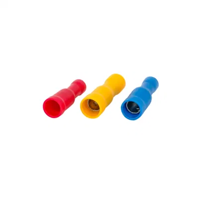Connettore con filo terminale a crimpare elettrico con giunto di isolamento femmina a forma di proiettile AWG22-16 FRD