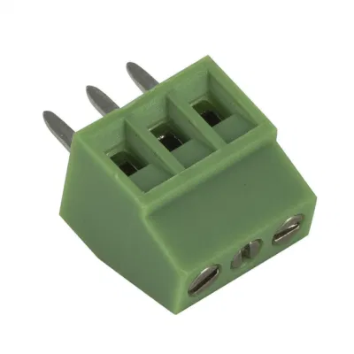  Connettore morsettiera a vite per circuito stampato mini con passo da 2,54 mm 150 V 6 A. Montaggio su circuito stampato
