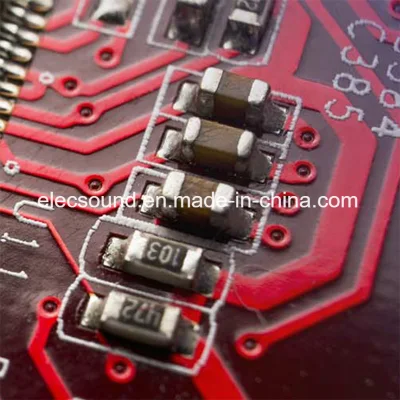 Schede rigide per circuito stampato a 4 strati 1,6 mm, colore rosso rame, 1 oncia stampate Scheda a circuito stampato
