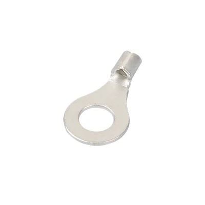  O ring circolare non isolato con aletta in rame ottone Terminale a crimpare del connettore per cavo a pressione a freddo