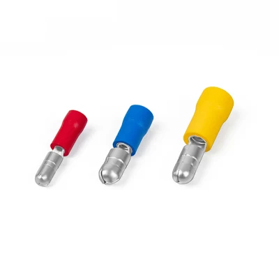  FRD MPD 2-156 PVC materiale giunto preisolato maschio a forma di proiettile Connettore di cablaggio elettrico terminale a crimpare con terminale a crimpare con terminale a naked