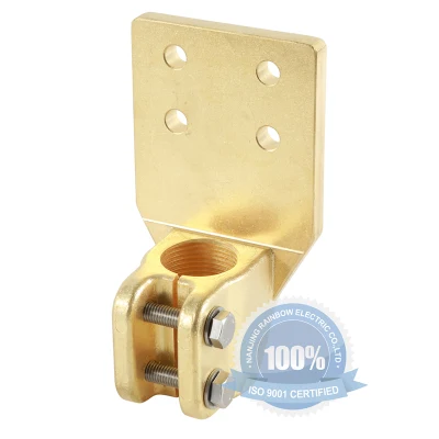 Gruppi boccole per trasformatori - DIN con connettore terminale in ottone e indicatore metallico con Alta qualità