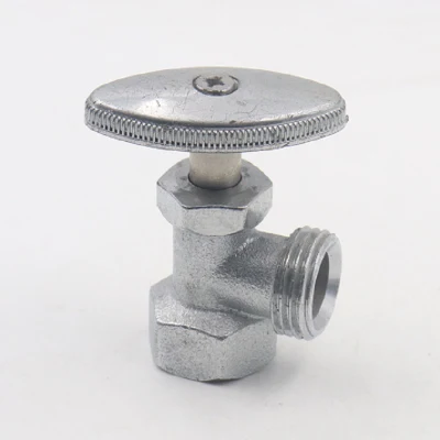  Cina fabbricazione Ottone WC zinco valvola angolo ABS manico NPT Filettatura