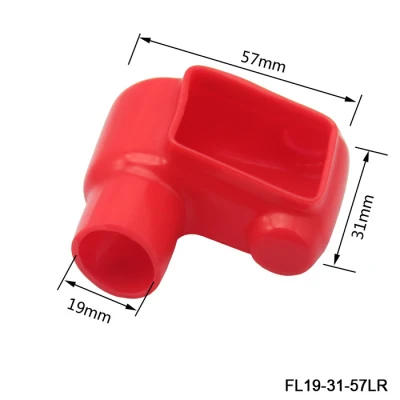 Coperchio di protezione per terminali per batterie in PVC a bandiera