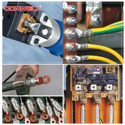 Connettori terminali per cavo batteria con alette per impieghi pesanti, terminali ad anello in rame stagnato Con foro per spia
