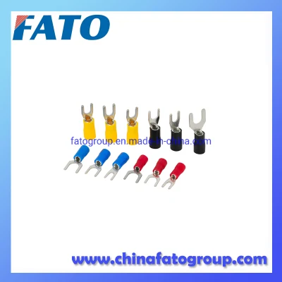  Terminali a forcella isolati Sv Red Blue Yellow China Professional Factory Fornitore