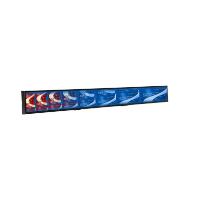 Schermo LCD Android allungato da 23,1&quot; a 700 nit per ripiano Supermarket Display