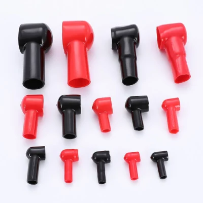 Protezioni terminali con anello in gomma da 35 mm2 a 70 mm2 protezione isolata morbida Copricavo in PVC coperture isolanti attrezzi di ricambio per auto Batteria L14-32-68
