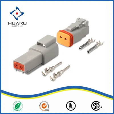  Kit connettore a 2 pin Deutsch DJ3021y-1.6-11/21 con alloggiamento, terminali a crimpare DT04-2p/DT06-2s
