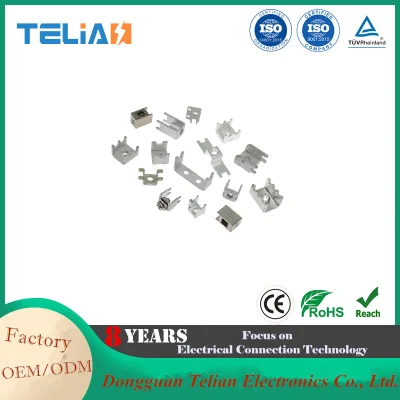 Terminale di saldatura M3 M4 di alta qualità terminale di saldatura in ottone quattro Pin terminale di saldatura per circuito stampato nichelato Multi-scenario