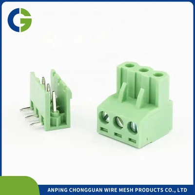  10% di sconto sul tipo a 2 edg con 3.5 3.81 5.08 7,62 mm con Connettore per circuito stampato morsettiera collegabile con passo flangia 2/3/4/5/6/7/8 pin 24p Morsettiera