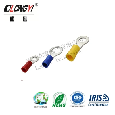  Terminale circolare in nylon con anello di isolamento in nylon Longyi