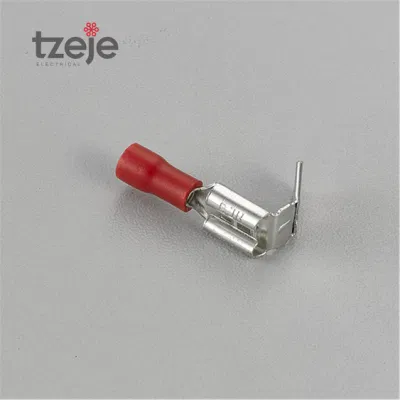  Terminale a forcella semi-isolato terminale a spina femmina isolato blu 16 AWG