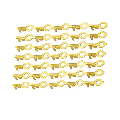  Stampaggio progressivo di 2.5 terminali ad anello circolari circolari circolari circolari circolari circolari rettilinee continue Terminale del filo di terra a forma di o terminale del filo di pressione circolare in ottone a forma di R.