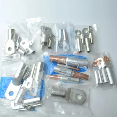 Terminali ad anello di collegamento circolari non isolati con bordo in rame resistenza alle alte temperature Terminali per filo ad aletta per cavo