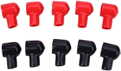 Protezione per cavo in PVC morbido da 16 mm2 anello in plastica con protezione per cavo in gomma Coperchio terminale flessibile in vinile 12-16-45