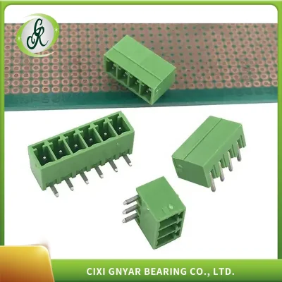 Morsettiera a vite miniaturizzata per circuito stampato da 2,54 mm Kf128-2.54 2p 3p 4p 5p 6p 7p 8p 9p 10p 12p 14p 16p giunto Terminale