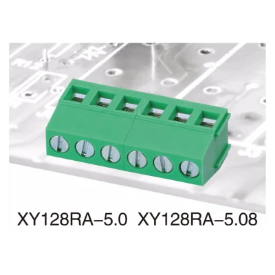 Morsettiera con passo 2.54/3.5/3.81/5.0/5.08/6.36/7.5/7.62/9.52/10.16/12.76/14,5 mm/15 mm CE CQC VDE UL