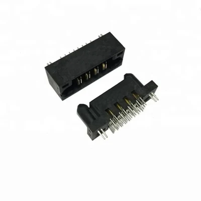  Connettore di potenza a lama compatibile con morsettiera per circuito stampato a 4 pin passo
