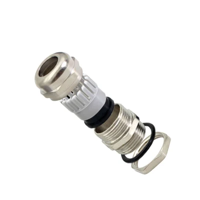 Pressacavo in ottone impermeabile Prezzo connettore metallico M20 Con giunto in filo nichelato