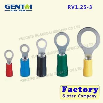 Terminale ad anello isolato RV1.25-3 per rame
