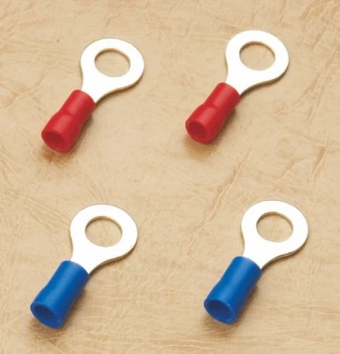  Terminali a forcella isolati di dimensioni standard terminali ad anello isolati Cooper Terminali per tubi capicorda terminali a pin isolati sezionatura maschio isolata