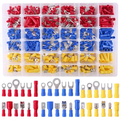  Bullet a forcella di testa a crimpare con filo isolato per uso automobilistico elettrico 480PCS diretto Connettori