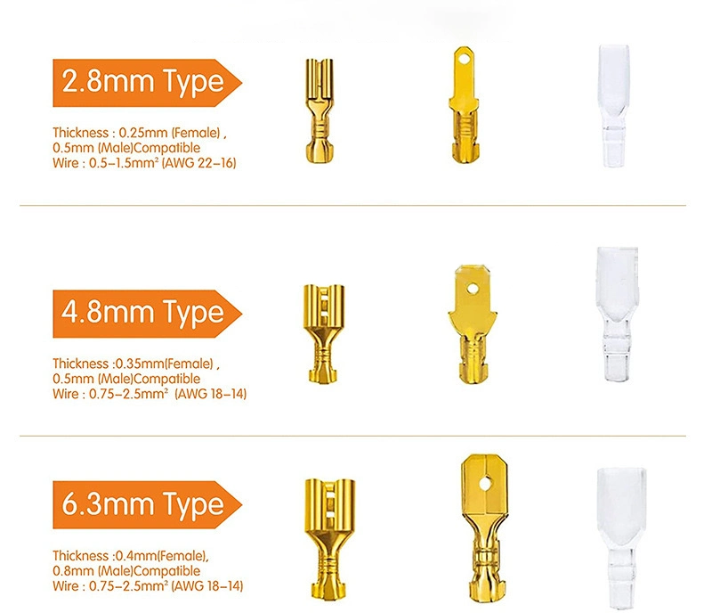 Terminal Connector Customised Crimping Different Cable Lugs Copper Lug Electrical Lug