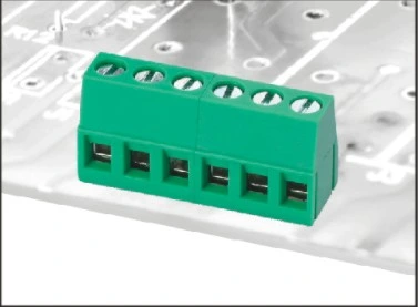 Streight Type 5.0mm/5.08mm Pitch PCB Screw Terminal Block (XY128V-A)