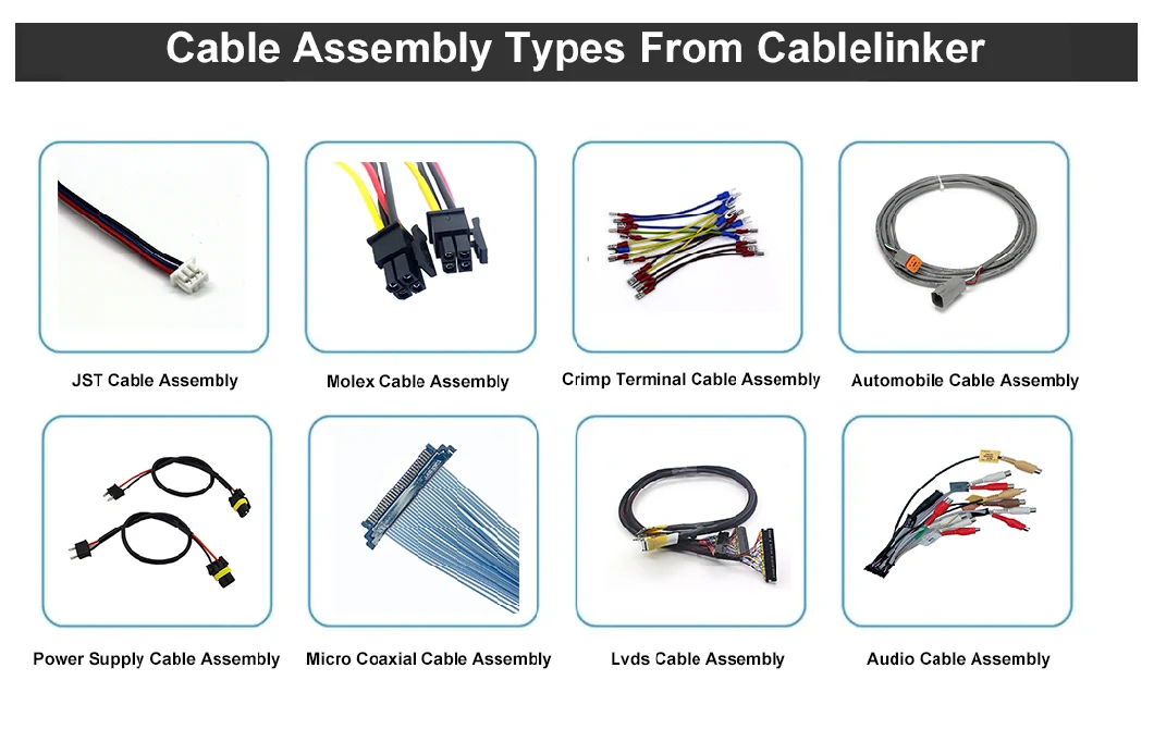 Jst 6pin to 6pin Electronic Cable for LCD Driver Board