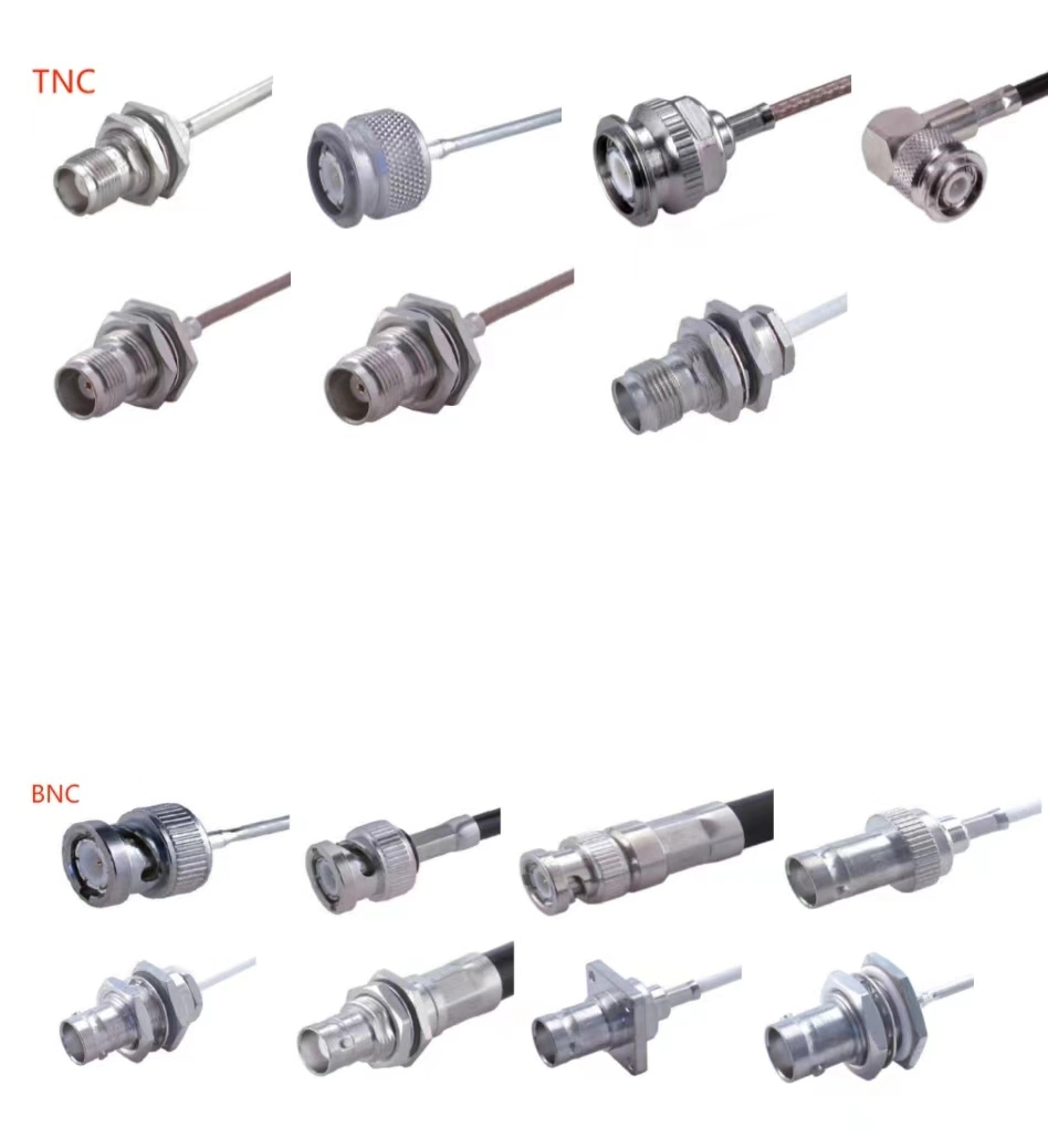 Connector BNC Plug Bulkhead Nut Solder Pancel Mount Wire Terminals RF Coaxial Adapter