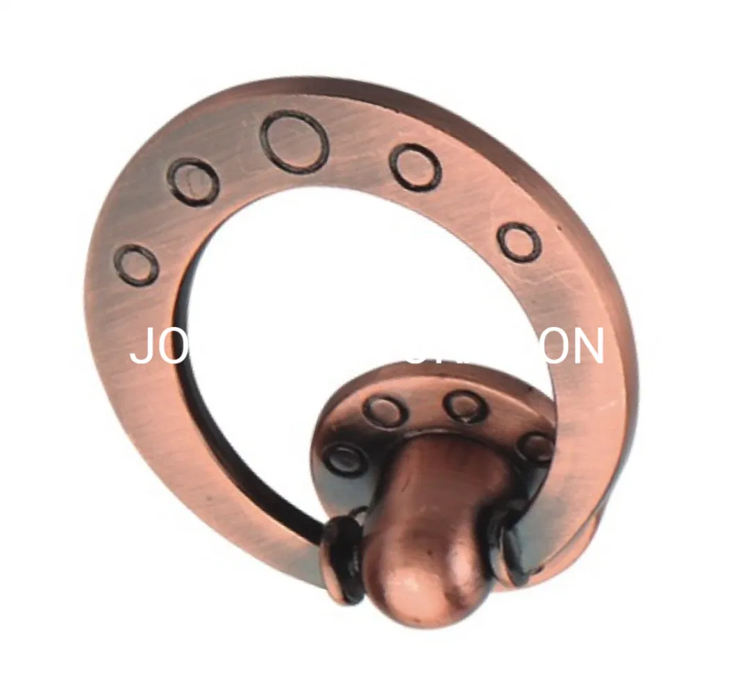 Fashion Zinc Alloy Ring Handle Antique Copper Handle Furniture Handle