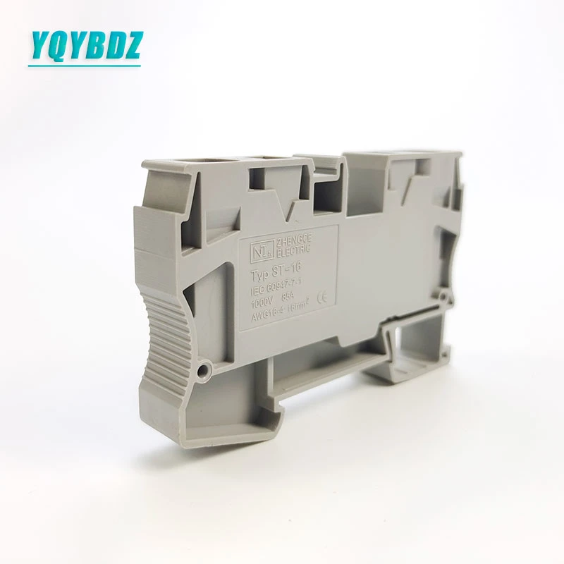 16mm Inline Self-Locking High Current St-16 Spring Wiring Terminal Block