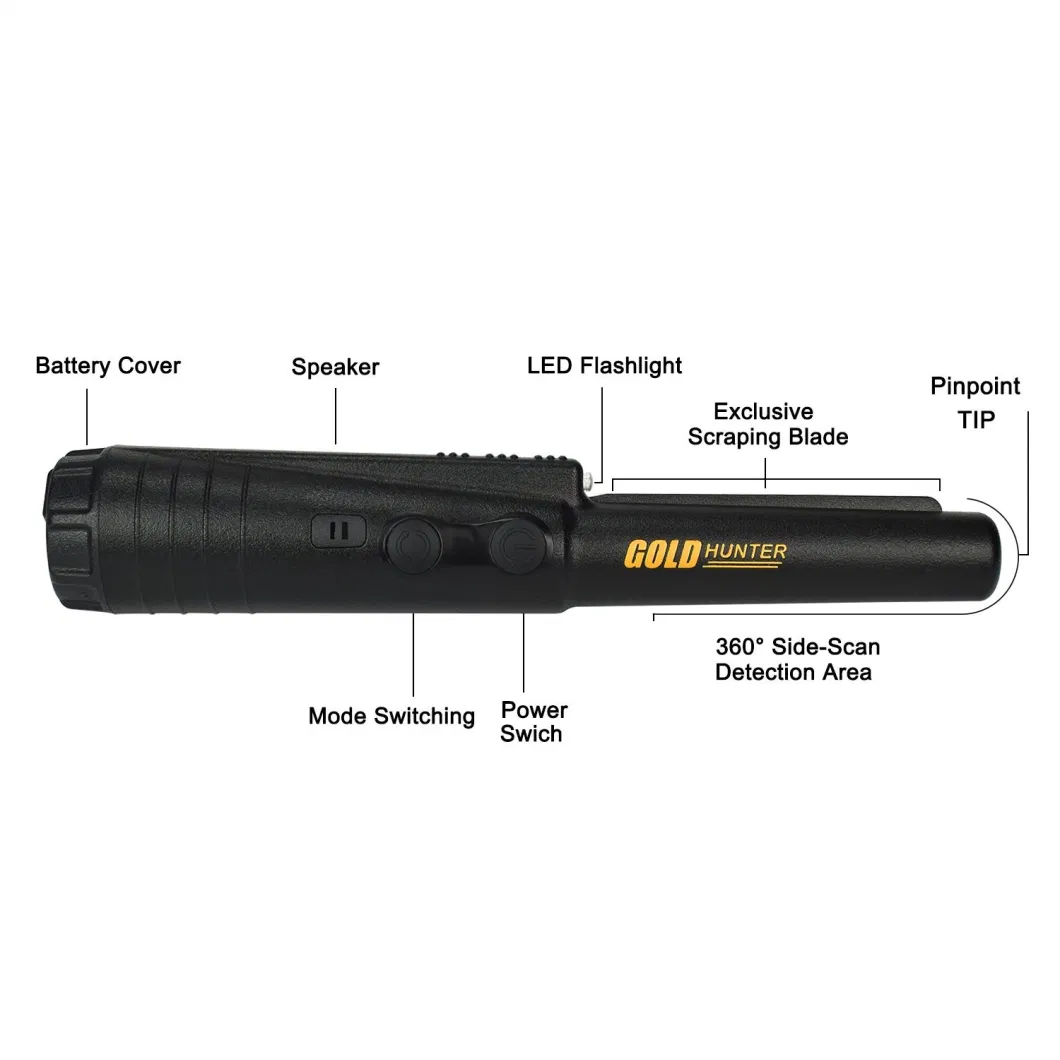 Gold Hunter Basic Pin Pointer Professional Handheld Pinpointer for Gold Detection Gold Detector
