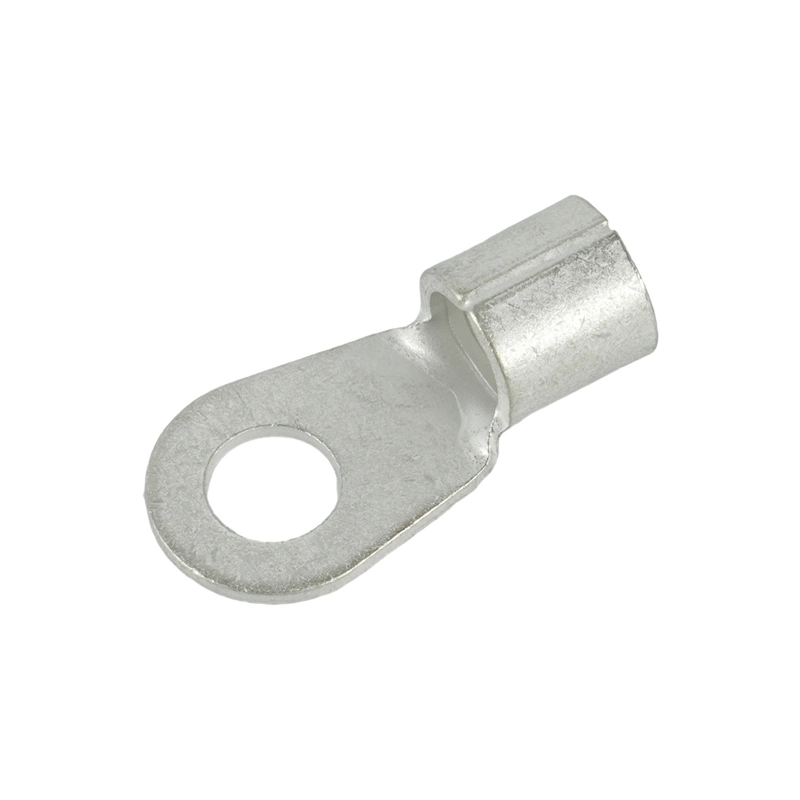 Cold Pressed Non-Insulated Copper Lugs Electrical Round Ring Terminals with UL CE