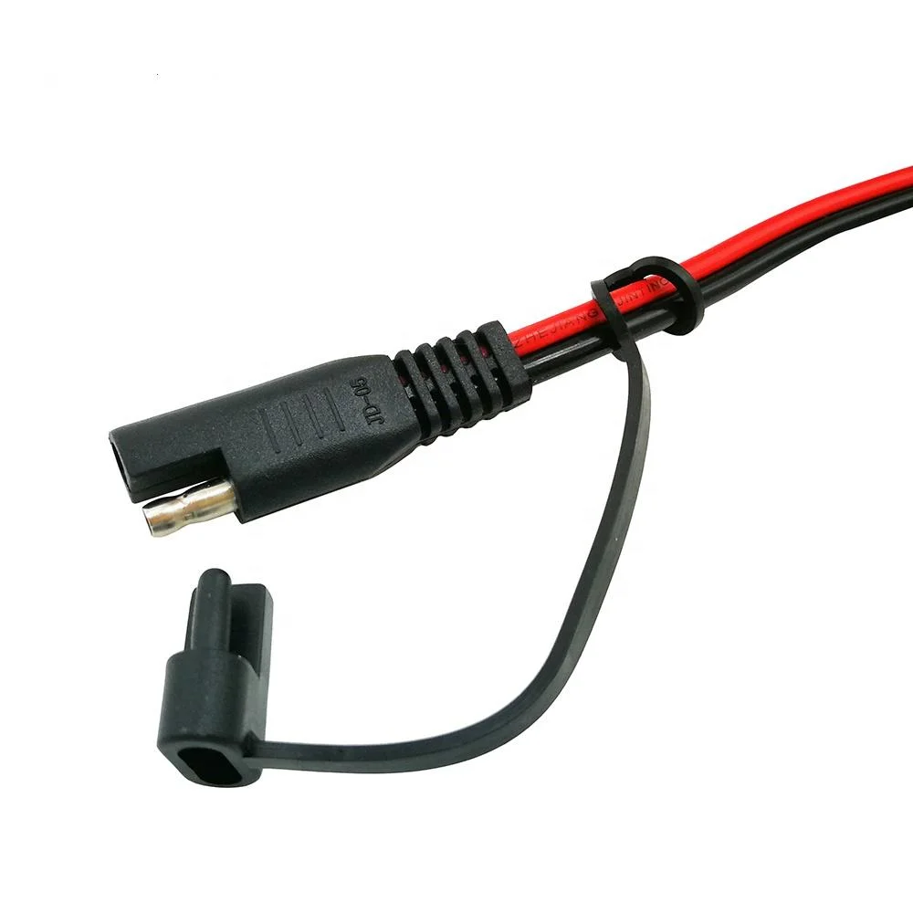 SAE to O Ring Terminal Connectors Harness Wire Quick Disconnect Wiring for Motorcycle Car Battery Charging Cable