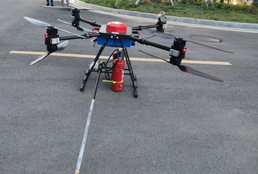 Fire Extinguishing Unmanned Aerial Vehicle (UAVS)