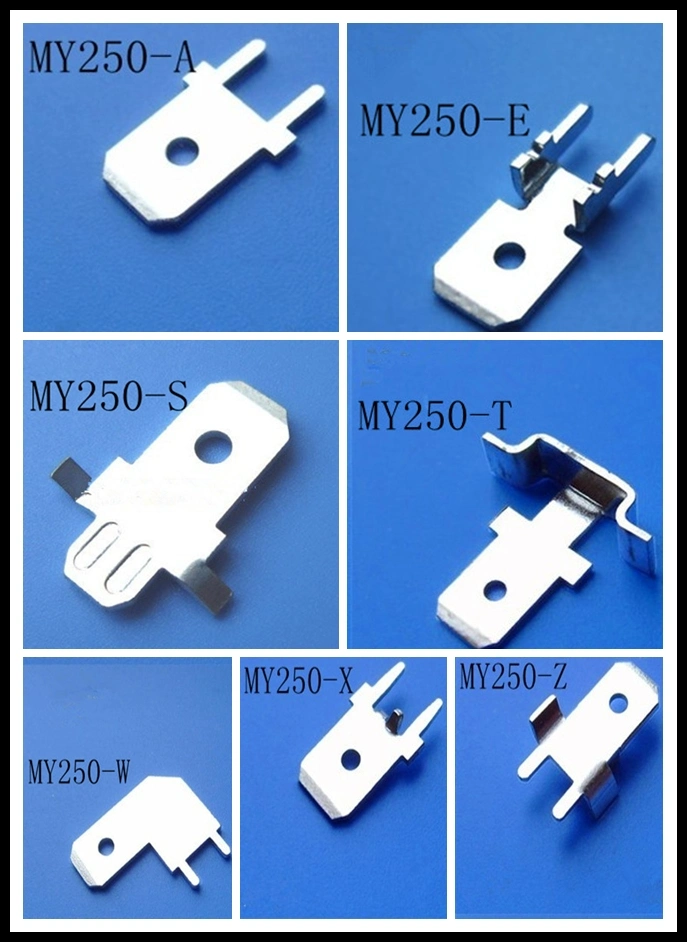 PCB Male Soldering Tab Terminals Connectors PCB Screw Terminal Block